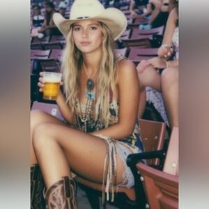 NEW free people Yellowstone dream catcher chain arrowstack choker necklace